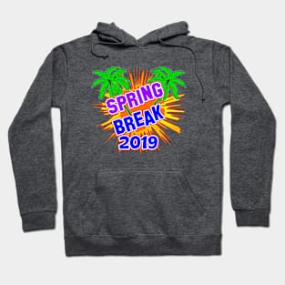 Spring Break 2019 Official T-Shirt #5 by Basement Mastermind T-Shirt Hoodie